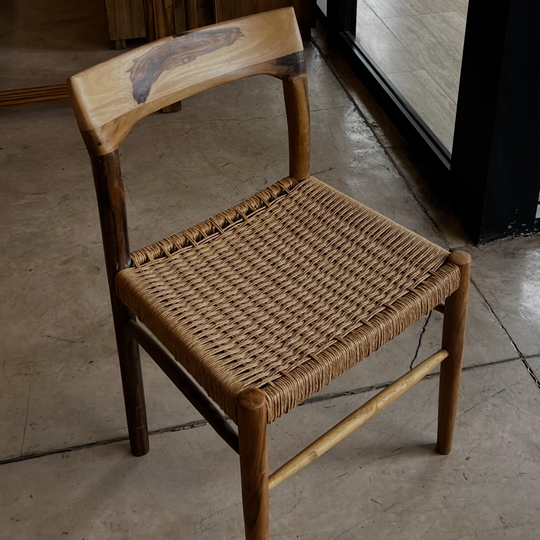 Silla Moller Tejida - Madera de Petiribi Macizo
